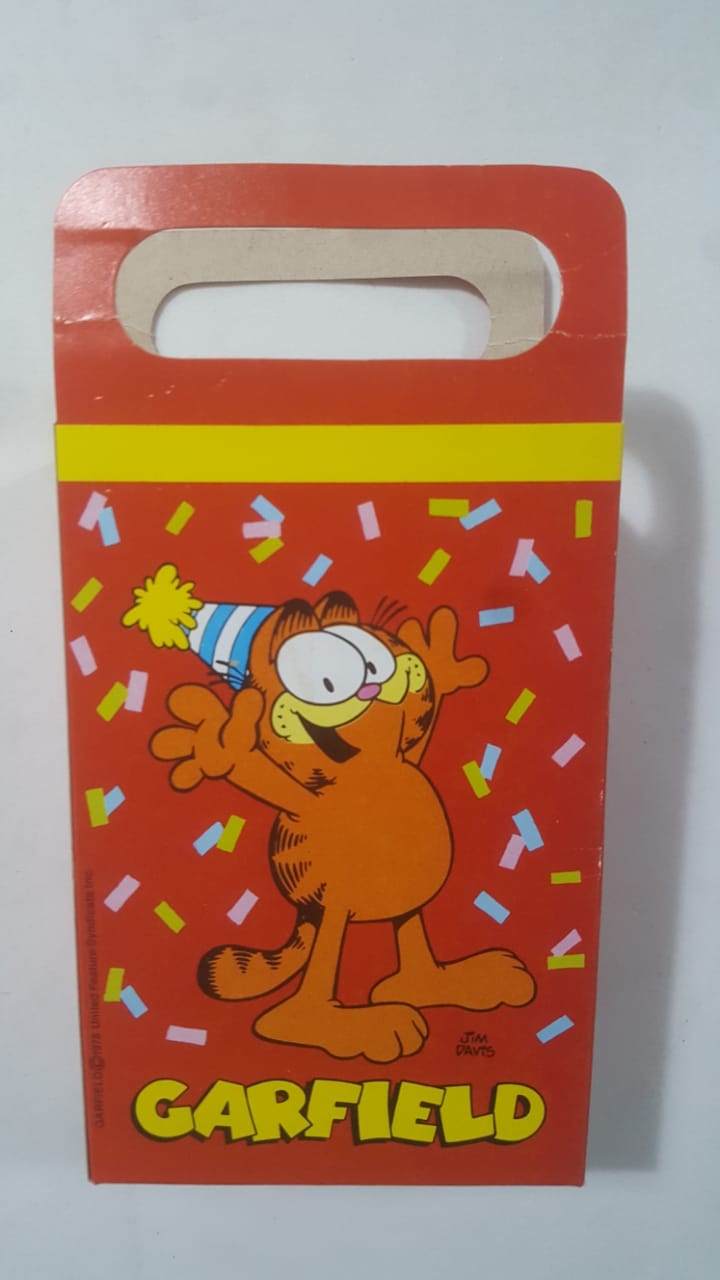 Caixa Surpresa Papel Garfield 10 unidades